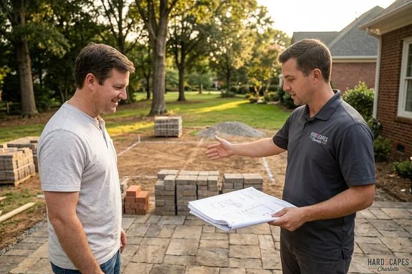 Design consultation with homeowner