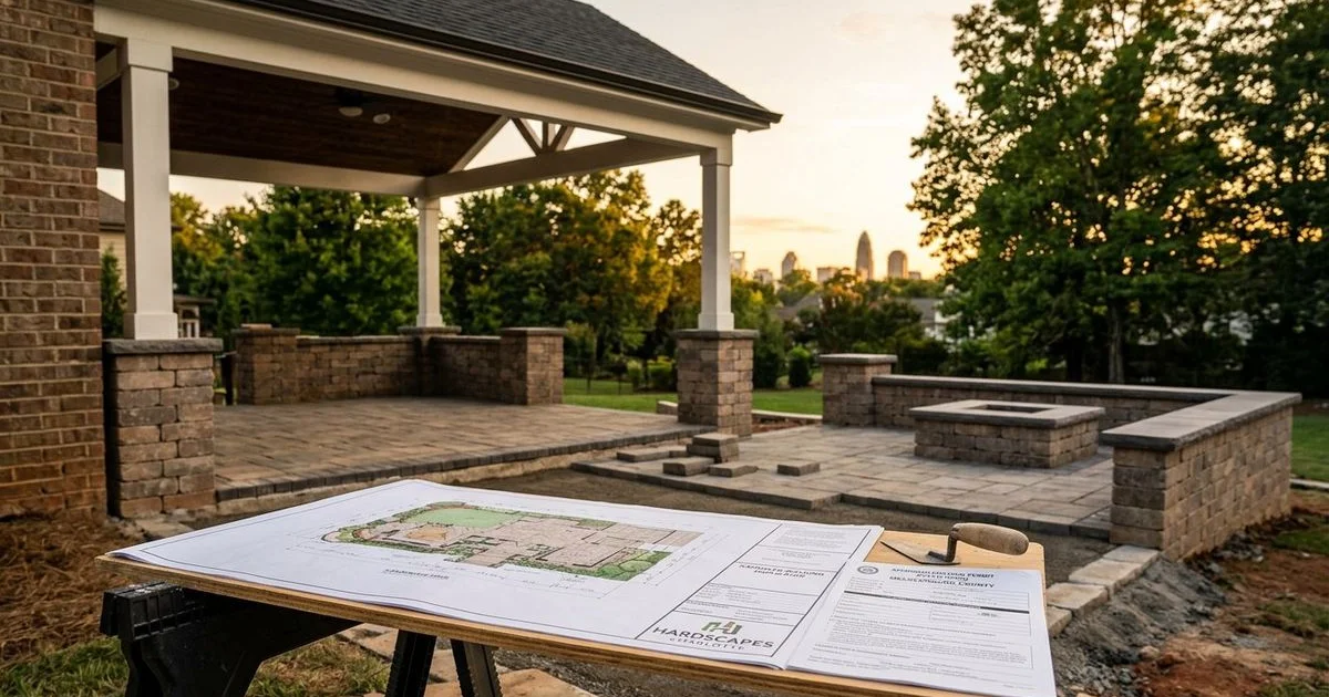 Building permit guide for covered patios in Mecklenburg County