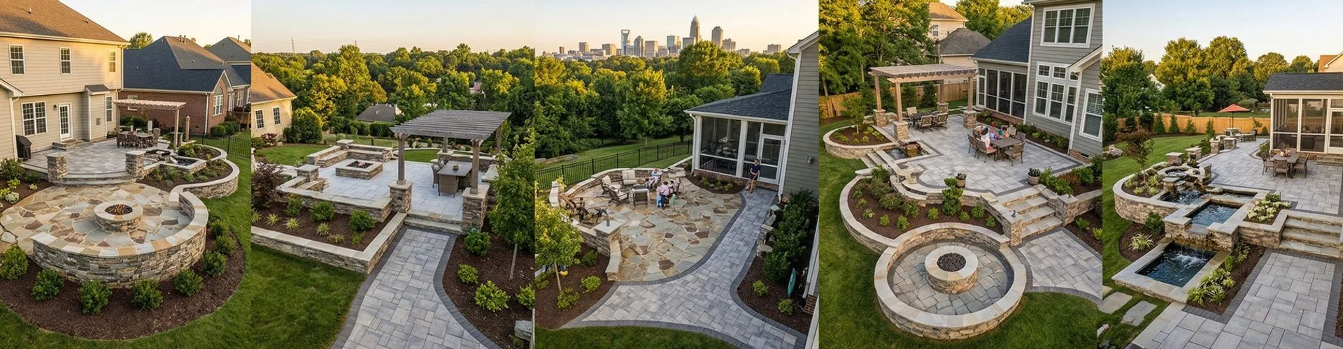 Completed outdoor living projects